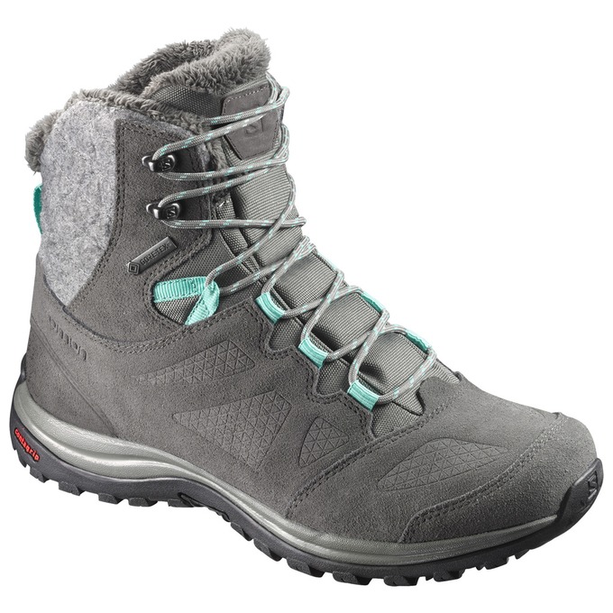 SALOMON ELLIPSE GTX® Philippines - Men's Winter Boots - Dark Grey | 982316-RZN